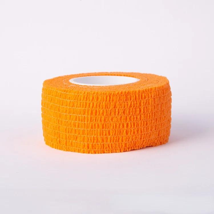 1 Roll Self Adhesive Elastic Bandage 4.5m Colorful Sports Wrap Tape for Finger Joint Knee First Aid Kit Pet Tape