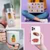 58pcs Robloxs Face-Winning Smile-Chicken Nugget Meme Stickers Cartoon Cute Laptop Luggage Computer Mug Doodle Stickers