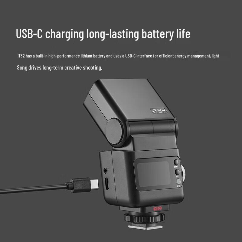Kit Flash Godox iT32 TTL HSS e Trigger X5