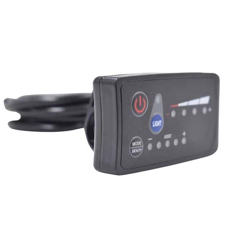 Fournisseurs 36V Vélo Électrique Affichage LED Ordinateur de Vélo Cyclisme Étanche Compteur de Vitesse Kilométrage Type Électronique Intelligent