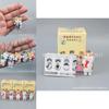 Fushan Cat Keychain With Foodshaped Pvc Charm For Collectors And Gift Giveaways