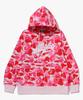 Abc Camo Bape Star Pullover Hoodie (M) Pink