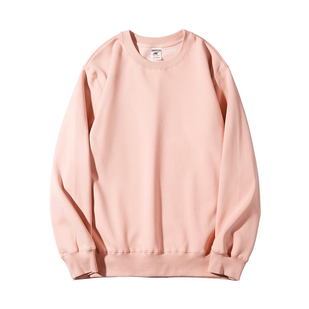 Men's AG600g Super Soft Crew Neck Sweatshirt - High-End Heavyweight Casual with Trendy Print for Autumn