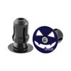 1 Pair Aluminium Zinc Zinc Alloy Bicycle End Plugs 32x26MM Bicycle Handlebar Plug Handlebar Cap  Adult Bikes