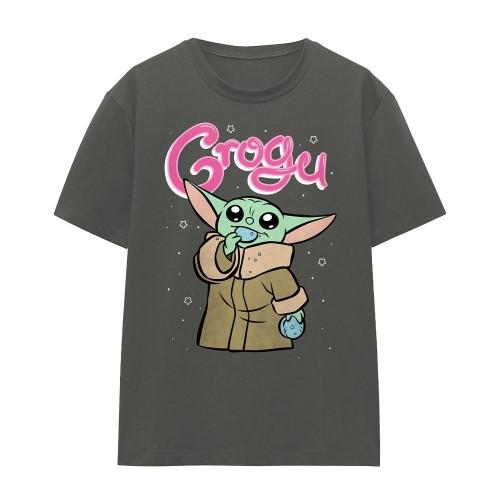 Star Wars The Mandalorian Womens/Ladies Grogu Bubble T-Shirt