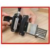 Sharpening Honing Guide Tool for Wood For Chisels and Planes Adjustable Angle with Secure Lock and Roller Base
