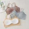 Women's Hot-Selling Lace Tube Top: Sexy Cross-Strap, Beautiful Back Yoga Vest