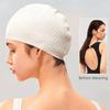 Soft Diving Hat High Elasticity Pool Headgear Durable Silicone Swimming Cap  Pool