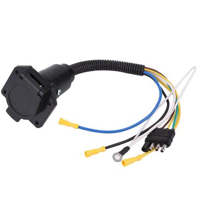 624V ρυμουλκούμενο 4 σε 7 κατευθύνσεις Επίπεδος προσαρμογέας υποδοχή βύσματος μετατροπέα καλωδίου για τροχόσπιτο