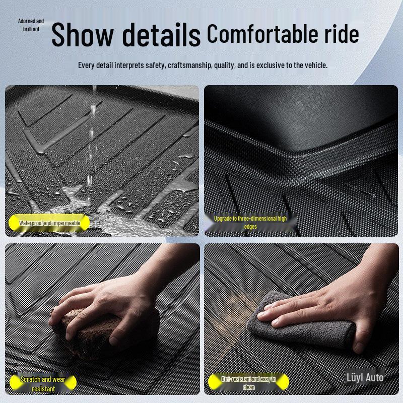 2026 Geely Xingyue L TPE Trunk Mat: Waterproof Tail Box Cover for 24-25 Models