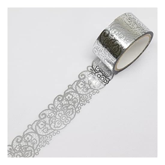 Made in Japan GR-4080 Kamiiiso Romanee (Silver Foil) 20mm x 3m