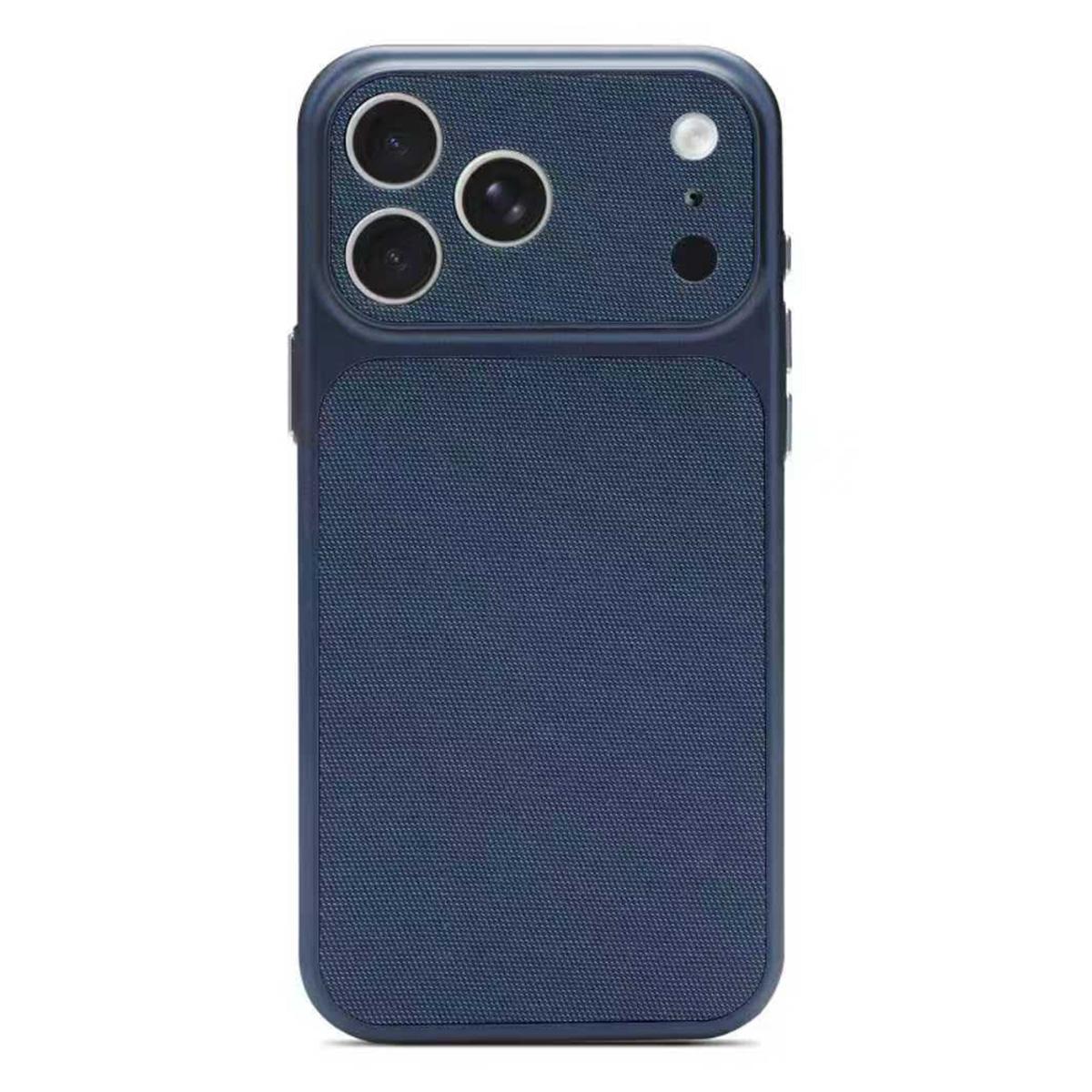 

Для iPhone 17 Pro Магнітний чохол Текстура тканини ПК Захист від подряпин Чохол для телефону Сумісний з MagSafe