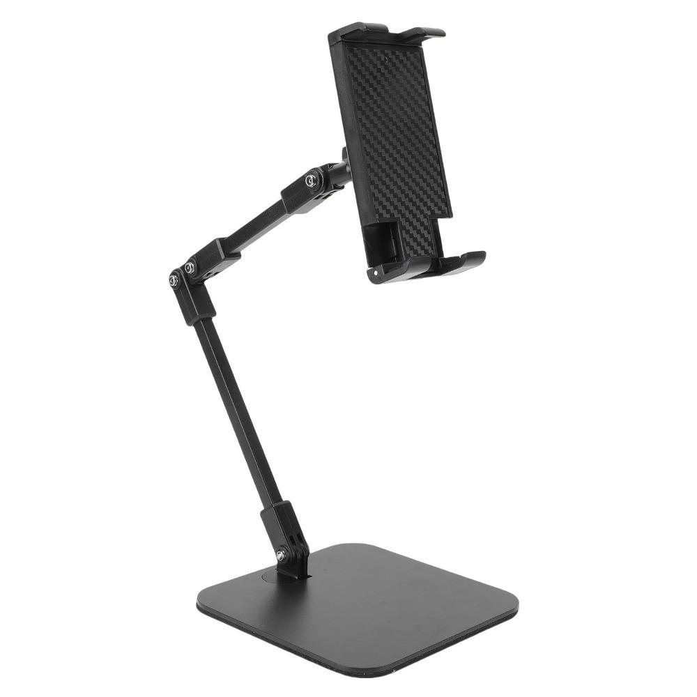 Included Hex Wrench Adjustable Long Arm Stand for 3.5 to 12 Inch Smartphones Tablets Desktop Use
