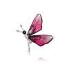 European-American Retro Dragonfly & Bee Rhinestone Brooch Pin