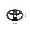 1 pièce ABS Badge Autocollant Emblème Volant Voiture Compatible pour Toyota Hilux Prius Avensis Auris Verso Corolla Camry Accessoires