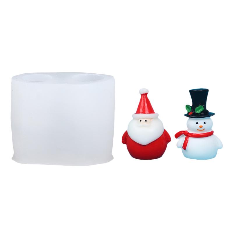 Weihnachts-Aromatherapie-Kerzenform - DIY-Nikolaus- & Baumschmuck
