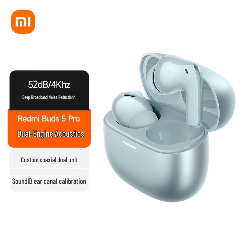 Xiaomi Redmi Buds 5 Pro True Wireless Noise-Cancelling Earbuds