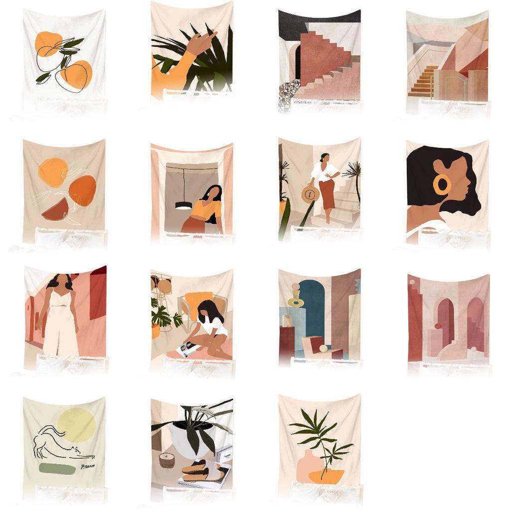 Insimple Skin-friendly Tapestry Hanging Cloth For Room Decoration