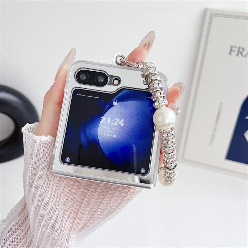 Samsung sammenleggbar telefonveske Høykvalitets 3D Butterfly Strap armbånd for Samsung ZFlip 5 ZFlip 4 ZFlip 3 All-inclusive fallbeskyttelsesdeksel