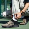Herrskor Andningsbara Klassiska Löparskor för Man Utomhus Lätta Bekväma Nätsskor Slip-on Promenadskor Tenis Kvinnor
