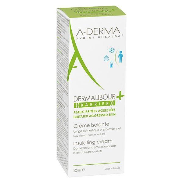 Crème protectrice - A-Derma - Dermalibour+ Barrier - 100ml - Hypoallergénique - Tous types de peau