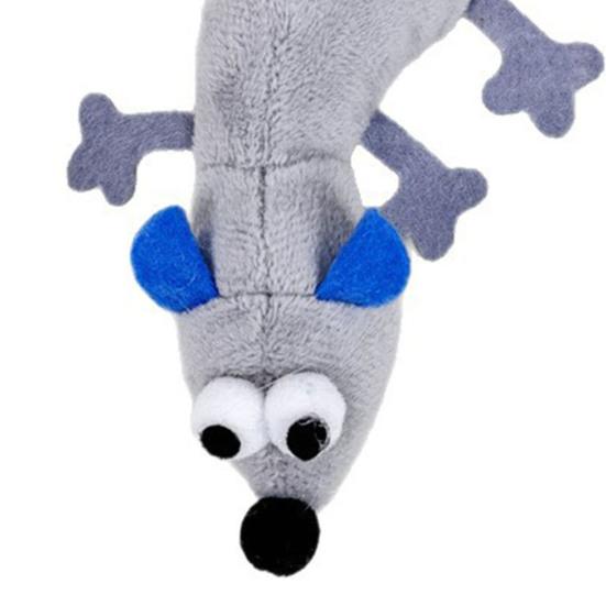 Plush Catnip Mice Toy Realistic Mouse Shaped Cat Bite Toy Interactive Stuffed Small Rat Toy for Kitten Indoor Cats