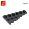 Non-Toxic 62Pcs/Lot 54383 Wedge Plate Right Plate 3X6 With Angle Building Blocks Moc Color Accessories Compatible With Brick Part