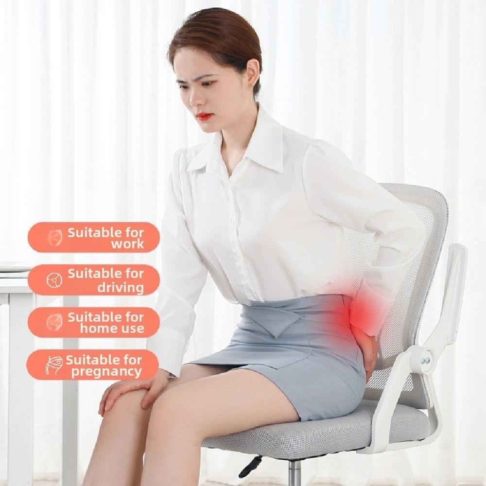 Non-slip Office Chair Pad Slow Rebound Chair Pad for Long Sitting Hemorrhoid Seat Cushion Sciatica