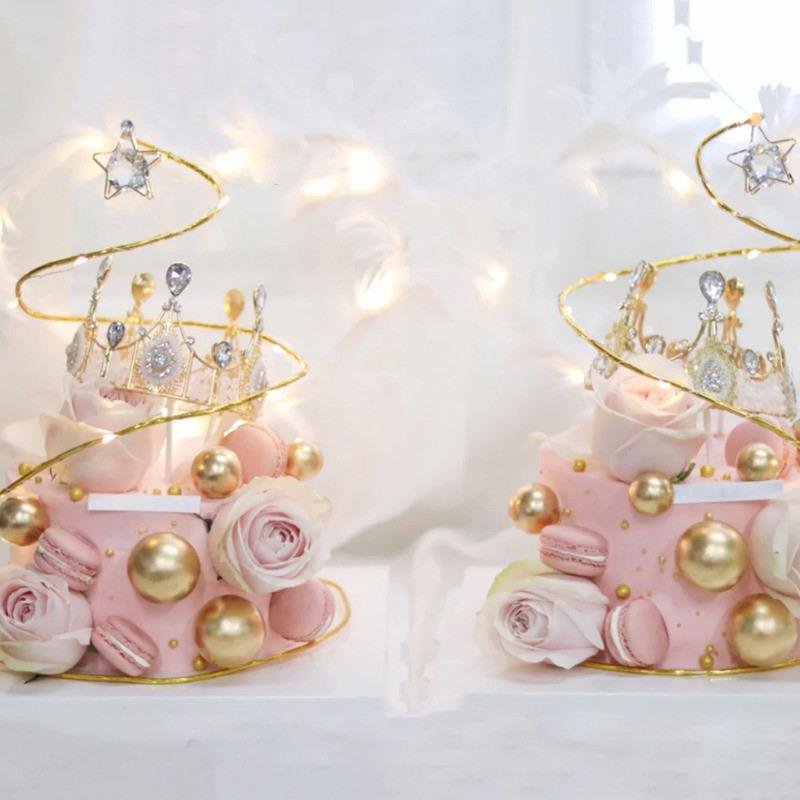 Cake Decor Supplies Wedding Party Cupcake Happy Birthday Cake Desert Iron Topper Cake Decor Supplies Wedding Party Cupcake Happy Birthday Cake Desert Iron Topper
