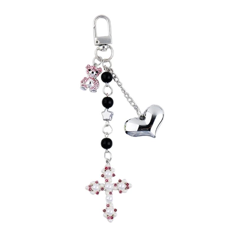 Fashion Alloy Phone Accessory Mobile Chain Ornament Easy to Carry Charm Bag Pendant for Fashionable Youths
