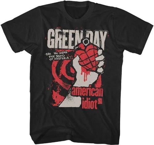 Green Day - Green Day - American Idiot Hysteria T-Shirt - XL Black 22GD014A4 [Ne XXXL