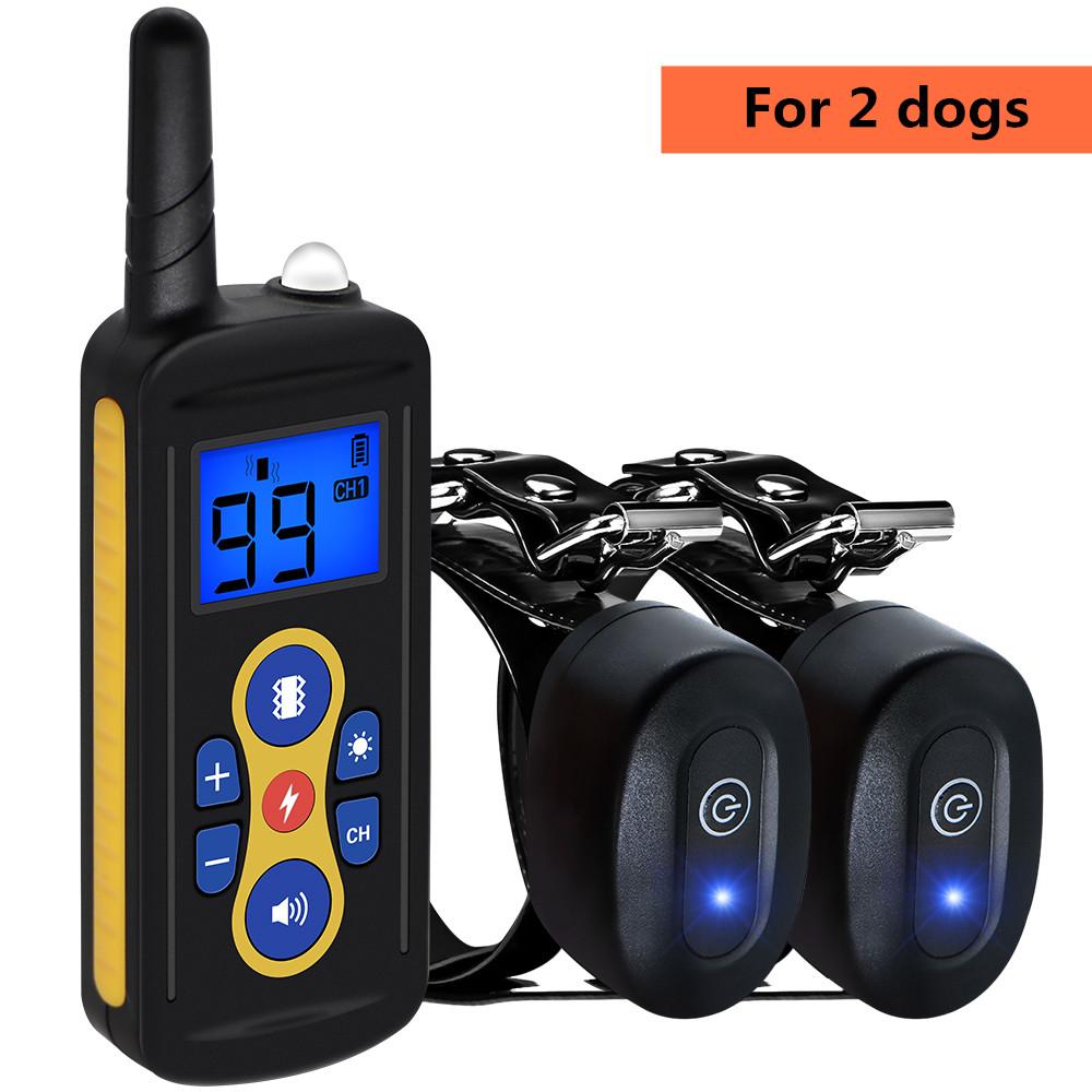 Waterproof Electric Dog Training Collar T-600 Pet Remote Control Rechargeable Bark Stop Receiver Prefessional Training Aids