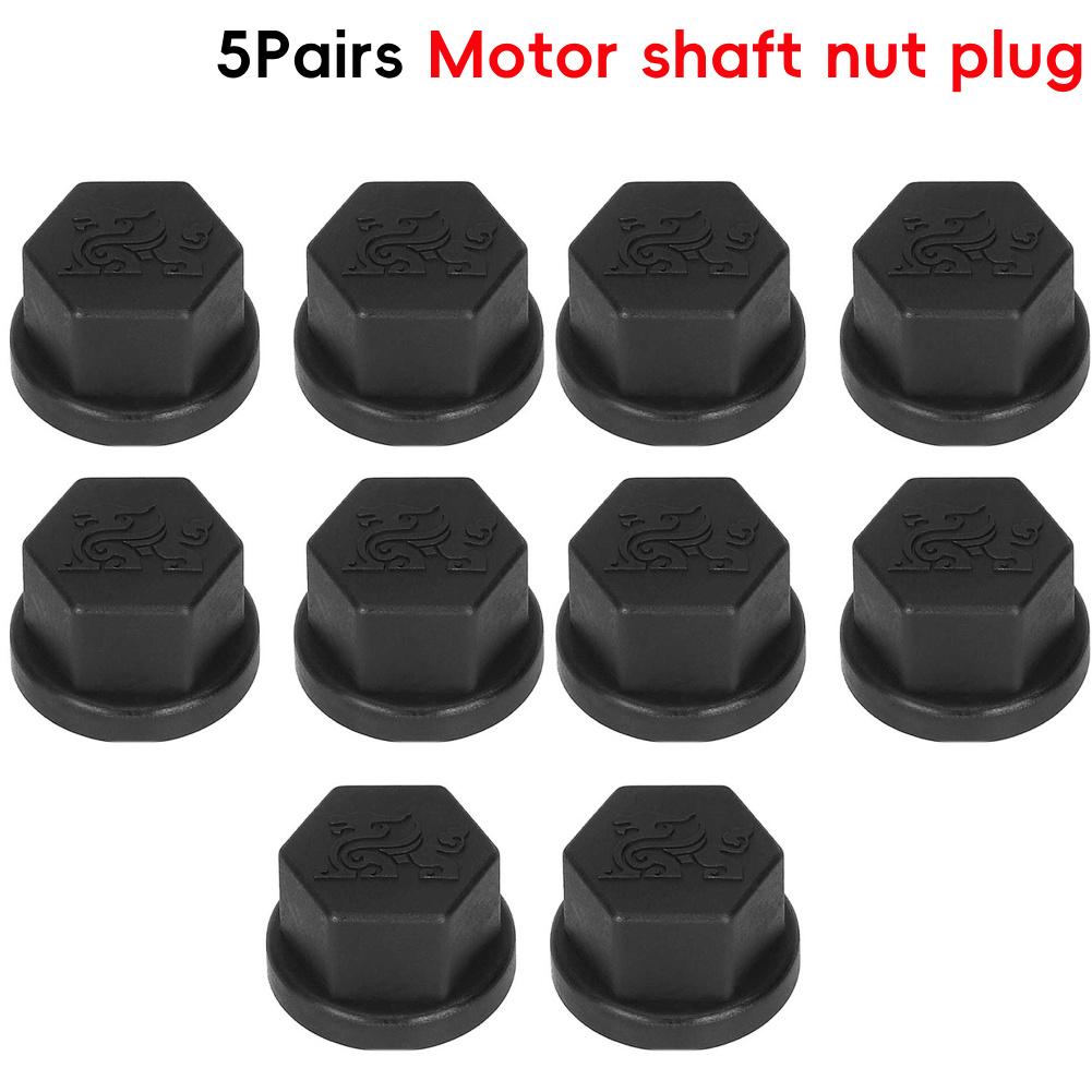 2-10PCS Cache-vis de moteur Cache-poussière Protecteur d'écrou d'axe de moteur Cache-écrou d'axe de culbuteur pour Kukirin G2 Master Accessoire