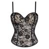 JYL TS suspender lace mesh sexy body shaping women's top