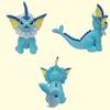 25cm Medium Eevee Plush Doll - 9 Designs with Tag: Fairy, Fire, Water, Ice, Sun, Sitting Open-Mouth