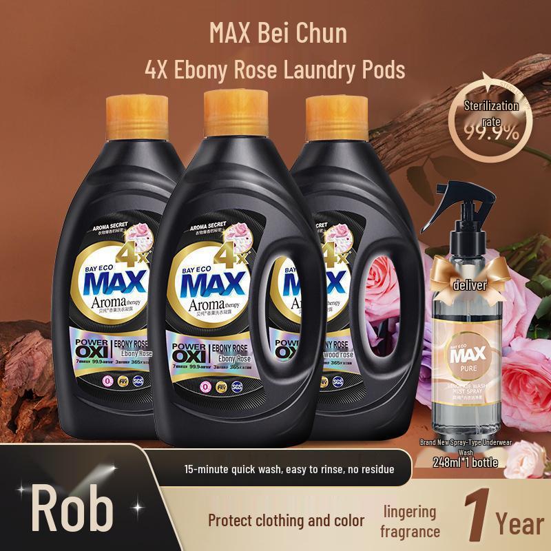 Bei Chun Wumu Розовый Аромат Капсулы для Стирки: Стойкий аромат, Защита цвета, Удаление пятен, Домашний уход, Бесплатная доставка