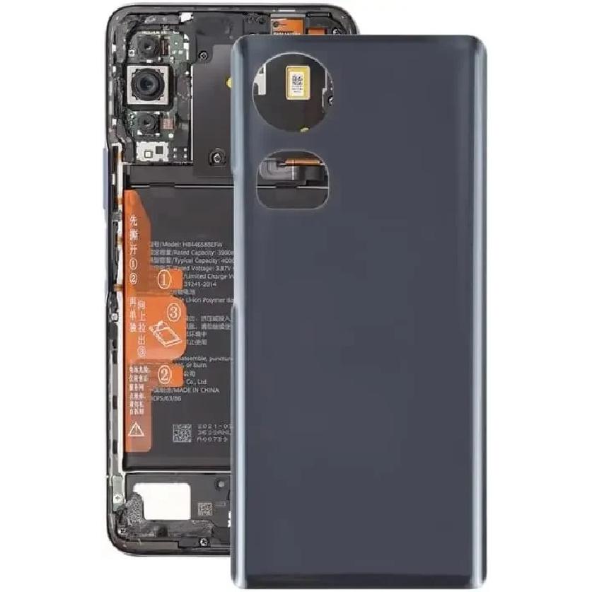 back cover for Honor 70 phone Back Cover rear housing replacement Blacknull