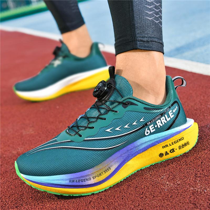 Men's Outdoor Sports Casual Four Season Breathable Fashion Comfortable Sneakers Light Soft-sole Speed Running Shoes Racing Shoes