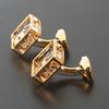 Kamakura Cufflinks Workshop Gold Square Gear Cufflinks Cf1525