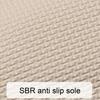 Floor Rugs Easy Clean Water Absorbent Solid Color Anti-slip Entrance Door Bath Mat