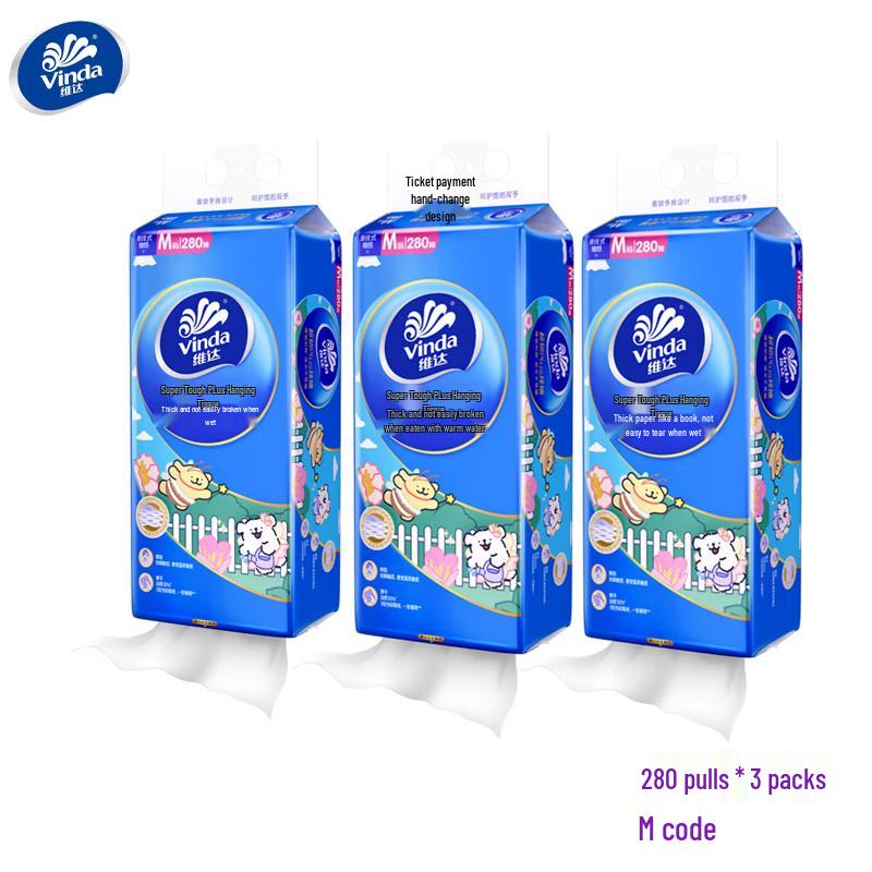 Vinda Ultra-Tough 3-Ply Hanging Tissues