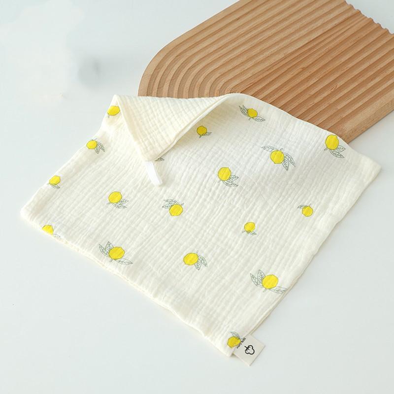 Newborn Face Towel Baby Face Cloth Baby Bath Towel Handkerchief Cotton Burp Cloth Soft Absorbent Gauze Kindergarten Washcloth