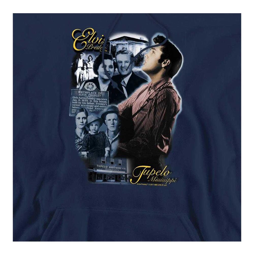 Elvis Presley Unisex Adult Tupelo Hoodie
