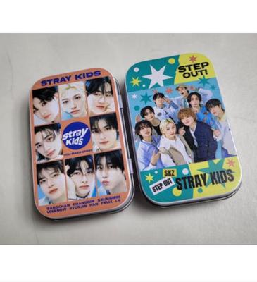 Tin Case Photo Card Package Set K-pop Fan Goods