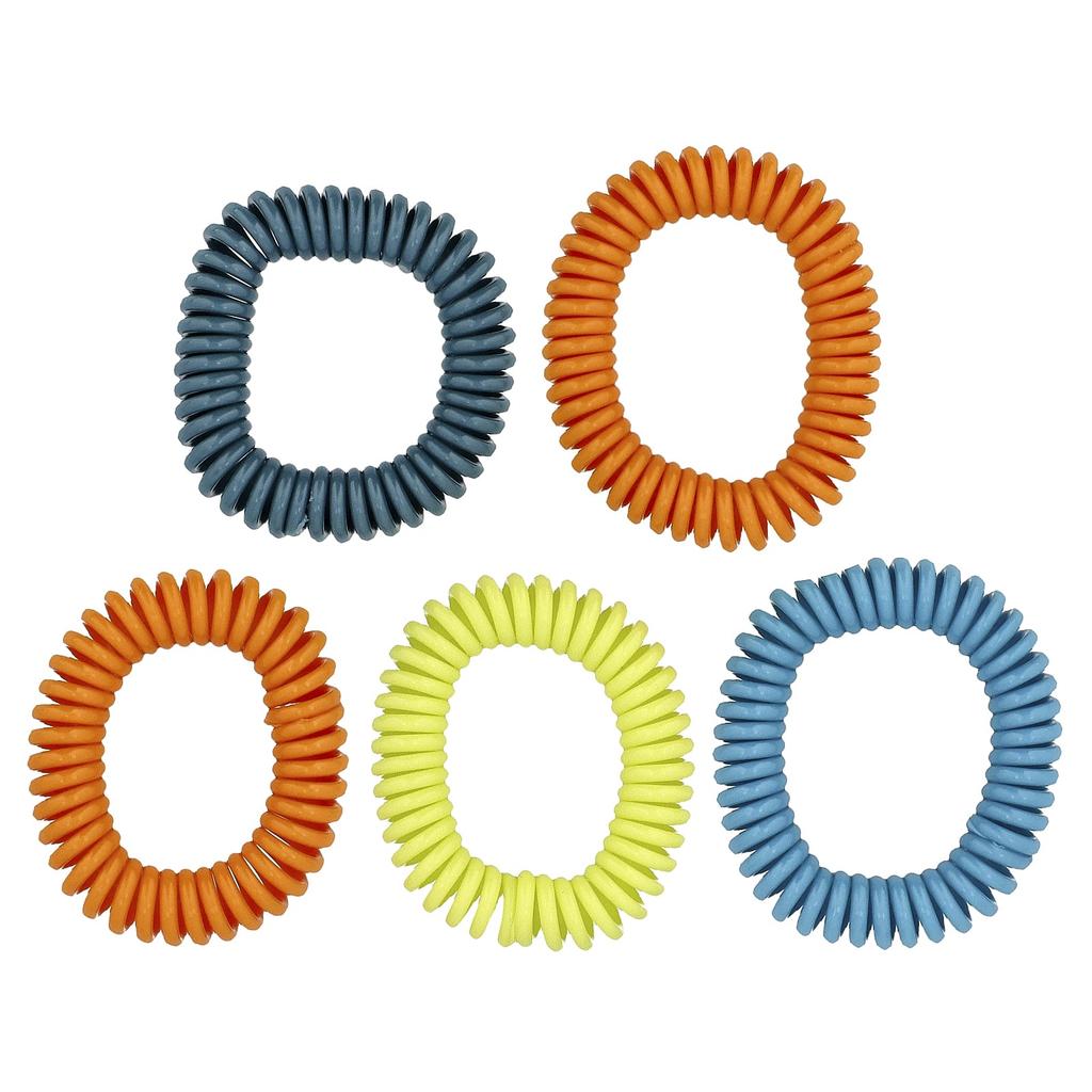 Cliganic, Mückenschutz-Armband, Einheitsgröße, 5 einzeln verpackte Armbänder