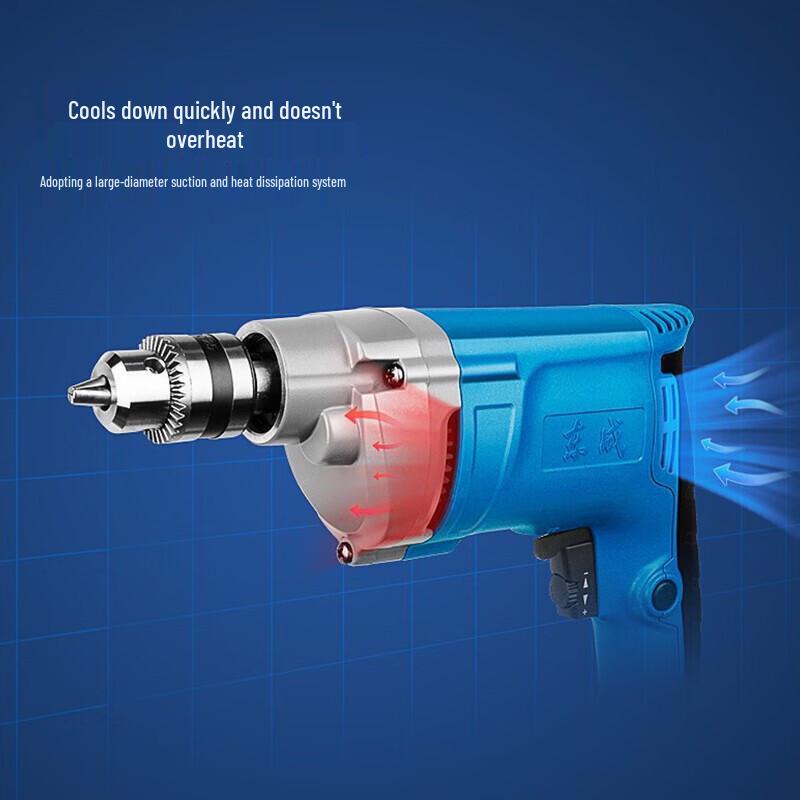 Dongcheng J1Z-FF07-10 500W Variable Speed Electric Drill/Driver CN plug (adapter included)