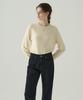 Deuloupisumeon Softy Cashmere Wool Blended Round Neck Knit [Cream]