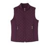 Lightweight Down Vest Women's Autumn Winter Cropped Middle Age Mother's Attire Zipper Cardigan Jacket