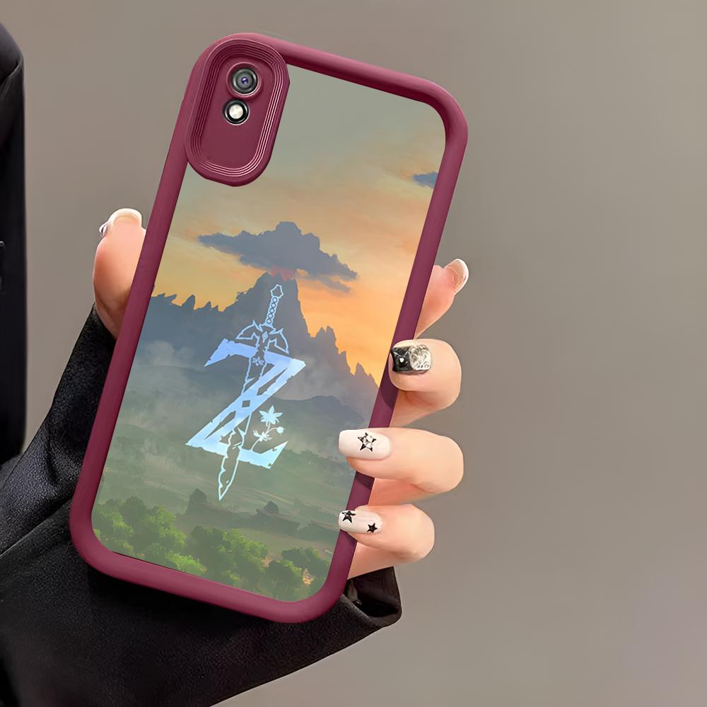 

Game L-Legends Of The Z-Zeldas Phone Case for Samsung Galaxy A55-A05 angle Eye Ladder Soft TPU smartphone Cover Samsung A22