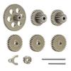 Steel Transmission Gear Complete Gearbox Gears Set For RC Crawler 1/24 1/18 FMS FCX24 Power Wagon K5 FCX18 LC80 Upgrade Part